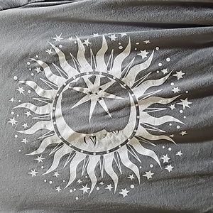 Grey Women's Ruby and Lace Stars and Moon Shirt. Size 1x fits more like a L